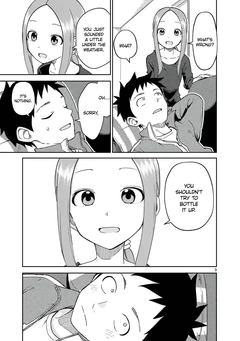 Karakai Jouzu no (Moto) Takagi-san Chapter 254 3